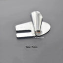 Precision Stainless Steel Hemming Sewing Foot for Tailoring and DIY Projects  ourlum.com 7mm  