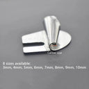 Precision Stainless Steel Hemming Sewing Foot for Tailoring and DIY Projects  ourlum.com   