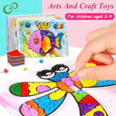 3-Piece Kids' DIY Cartoon Craft Kit - Creative Felt Paper Handicraft Set for Kindergarten Arts and Crafts - Perfect Gift for Boys and Girls  ourlum.com Random 3 Sets  