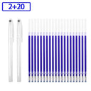 Vanishing Fabric Marking Pen Set with Refills - Ideal for Sewing, Quilting & Embroidery  ourlum.com kit11 blue  