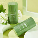 Green Tea and Eggplant Detoxifying Facial Bar - Skin Clarifying and Oil Control Solution  ourlum.com   