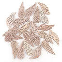 Angel Wings Wooden Chips DIY Craft Kit - 40 Pieces with 4 Unique Styles  ourlum.com   