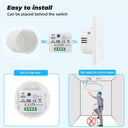 Wireless RF Remote Switch Control Kit for Led Lights - DIY Home Automation  ourlum.com   