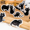 Whimsical Cat and Dog Sticker Set for Delightful Journaling