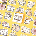 Whimsical Cat and Dog Sticker Set for Delightful Journaling