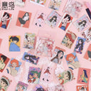 46-Piece Japanese Style Kawaii Washi Sticker Set for Journaling and Scrapbooking  ourlum.com C  