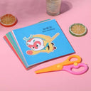 Kids Cartoon Paper Cut Craft Kit - 48pcs DIY Handmade Book Crafts for Children Learning and Creativity  ourlum.com   