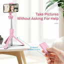 iPhone Selfie Stick with LED Light & Tripod Capture Tool