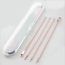 Clear Skin Solution: Professional Acne Removal Tool Set for Blackheads and Pimples  ourlum.com Rose gold  