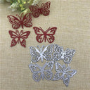 Butterfly Metal Cutting Dies Set for DIY Crafts - 4 Piece Embossing Die Cuts  ourlum.com   