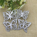 Butterfly Metal Cutting Dies Set for DIY Crafts - 4 Piece Embossing Die Cuts  ourlum.com   