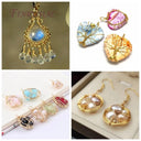 18K Gold Plated Copper Wire: - DIY Jewelry Making Craft Kit  ourlum.com   