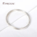 18K Gold Plated Copper Wire: - DIY Jewelry Making Craft Kit  ourlum.com Silver Plated 0.2MM -5Meters 