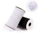 5 meters Premium White/Black Nylon Elastic Bands - Sewing DIY Upgrade  ourlum.com   