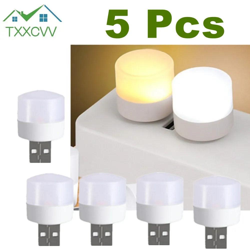 USB LED Plug Lamp Set - Portable Lighting Solution for Various Settings  ourlum.com   