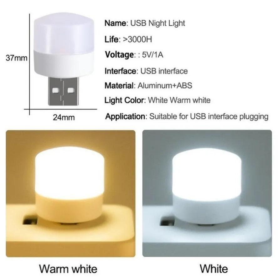 USB LED Plug Lamp Set - Portable Lighting Solution for Various Settings  ourlum.com   