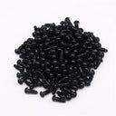 The Ultimate Black Plastic Safety Eyes Set for DIY Toy Making and Doll Decor  ourlum.com 6mm 50pcs 