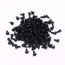 The Ultimate Black Plastic Safety Eyes Set for DIY Toy Making and Doll Decor  ourlum.com 7mm 50pcs 