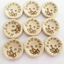 Wooden Love Letter Buttons Set for DIY Sewing and Scrapbooking  ourlum.com   