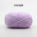 Luxurious 4ply Milk Cotton Yarn Set for Knitting and Crochet - 50g - 78 Vibrant Colors  ourlum.com 04  