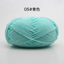 Luxurious 4ply Milk Cotton Yarn Set for Knitting and Crochet - 50g - 78 Vibrant Colors  ourlum.com 05  