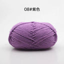 Luxurious 4ply Milk Cotton Yarn Set for Knitting and Crochet - 50g - 78 Vibrant Colors  ourlum.com 08  