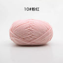 Luxurious 4ply Milk Cotton Yarn Set for Knitting and Crochet - 50g - 78 Vibrant Colors  ourlum.com 10  