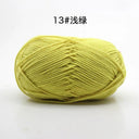 Luxurious 4ply Milk Cotton Yarn Set for Knitting and Crochet - 50g - 78 Vibrant Colors  ourlum.com 13  