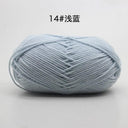 Luxurious 4ply Milk Cotton Yarn Set for Knitting and Crochet - 50g - 78 Vibrant Colors  ourlum.com 14  