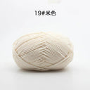 Luxurious 4ply Milk Cotton Yarn Set for Knitting and Crochet - 50g - 78 Vibrant Colors  ourlum.com 19  