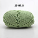 Luxurious 4ply Milk Cotton Yarn Set for Knitting and Crochet - 50g - 78 Vibrant Colors  ourlum.com 25  