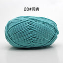 Luxurious 4ply Milk Cotton Yarn Set for Knitting and Crochet - 50g - 78 Vibrant Colors  ourlum.com 28  