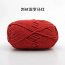 Luxurious 4ply Milk Cotton Yarn Set for Knitting and Crochet - 50g - 78 Vibrant Colors  ourlum.com 29  