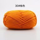 Luxurious 4ply Milk Cotton Yarn Set for Knitting and Crochet - 50g - 78 Vibrant Colors  ourlum.com 30  