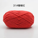 Luxurious 4ply Milk Cotton Yarn Set for Knitting and Crochet - 50g - 78 Vibrant Colors  ourlum.com 31  