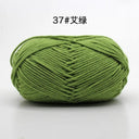 Luxurious 4ply Milk Cotton Yarn Set for Knitting and Crochet - 50g - 78 Vibrant Colors  ourlum.com 37  