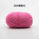 Luxurious 4ply Milk Cotton Yarn Set for Knitting and Crochet - 50g - 78 Vibrant Colors  ourlum.com 38  