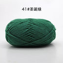 Luxurious 4ply Milk Cotton Yarn Set for Knitting and Crochet - 50g - 78 Vibrant Colors  ourlum.com 41  