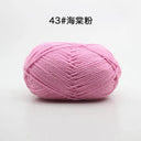 Luxurious 4ply Milk Cotton Yarn Set for Knitting and Crochet - 50g - 78 Vibrant Colors  ourlum.com 43  