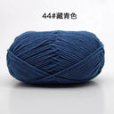 Luxurious 4ply Milk Cotton Yarn Set for Knitting and Crochet - 50g - 78 Vibrant Colors  ourlum.com 44  