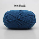 Luxurious 4ply Milk Cotton Yarn Set for Knitting and Crochet - 50g - 78 Vibrant Colors  ourlum.com 46  