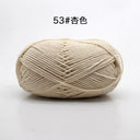 Luxurious 4ply Milk Cotton Yarn Set for Knitting and Crochet - 50g - 78 Vibrant Colors  ourlum.com 53  