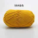 Luxurious 4ply Milk Cotton Yarn Set for Knitting and Crochet - 50g - 78 Vibrant Colors  ourlum.com 56  