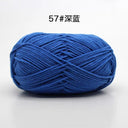 Luxurious 4ply Milk Cotton Yarn Set for Knitting and Crochet - 50g - 78 Vibrant Colors  ourlum.com 57  