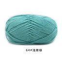 Luxurious 4ply Milk Cotton Yarn Set for Knitting and Crochet - 50g - 78 Vibrant Colors  ourlum.com 64  