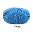 Luxurious 4ply Milk Cotton Yarn Set for Knitting and Crochet - 50g - 78 Vibrant Colors  ourlum.com 71  