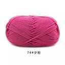 Luxurious 4ply Milk Cotton Yarn Set for Knitting and Crochet - 50g - 78 Vibrant Colors  ourlum.com 74  