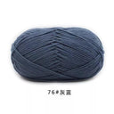 Luxurious 4ply Milk Cotton Yarn Set for Knitting and Crochet - 50g - 78 Vibrant Colors  ourlum.com 76  