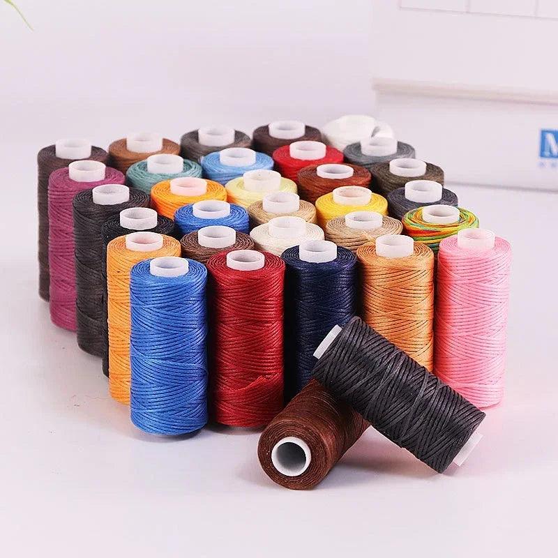 50M Polyester Waxed Thread Set - 36 Vibrant Colors - Ideal for Leather DIY Handicrafts  ourlum.com Other Numbers CHINA 
