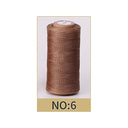 50M Polyester Waxed Thread Set - 36 Vibrant Colors - Ideal for Leather DIY Handicrafts  ourlum.com NO.6 United State 